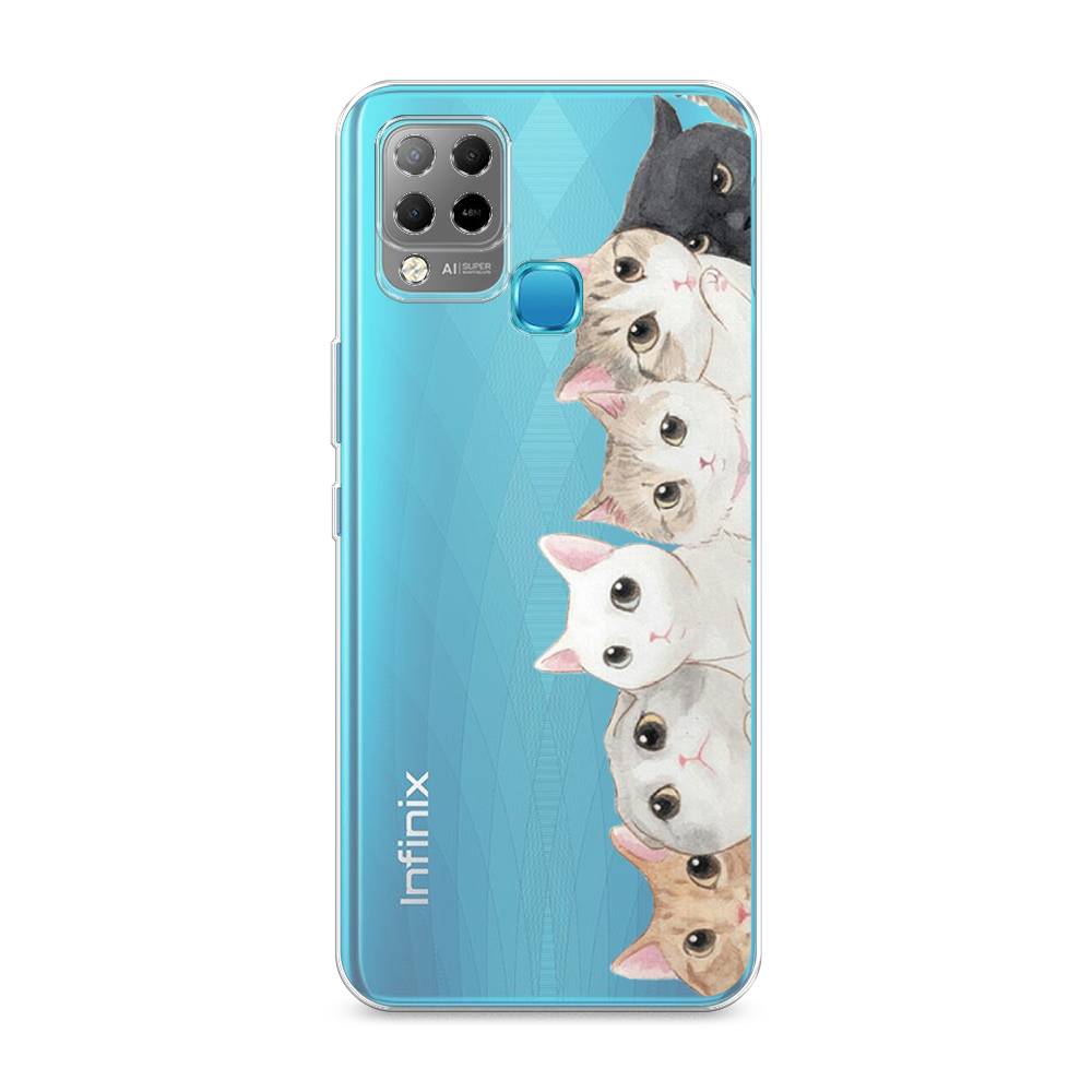 

Чехол Awog "Котики" для Infinix HOT 10S
