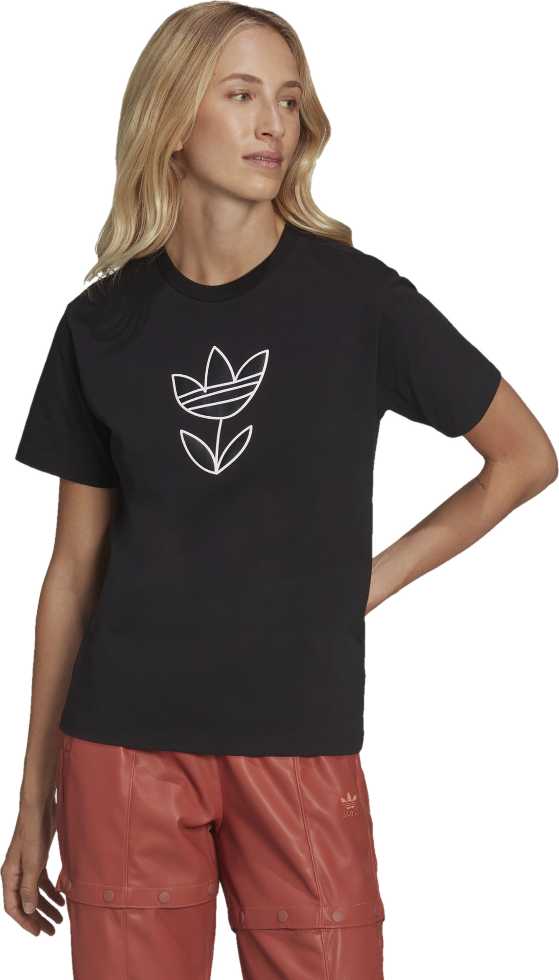 

Футболка женская Adidas ADI ORI APP WOM ORIGINALS черная 30, Черный, ADI ORI APP WOM ORIGINALS