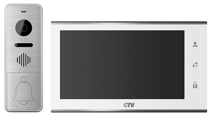 Комплект видеодомофона CTV-DP4705AHD-white