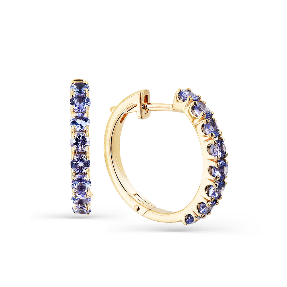 

Серьги конго из желтого золота с танзанитом Master Brilliant 2-308086-00-31, 2-308086-00-31