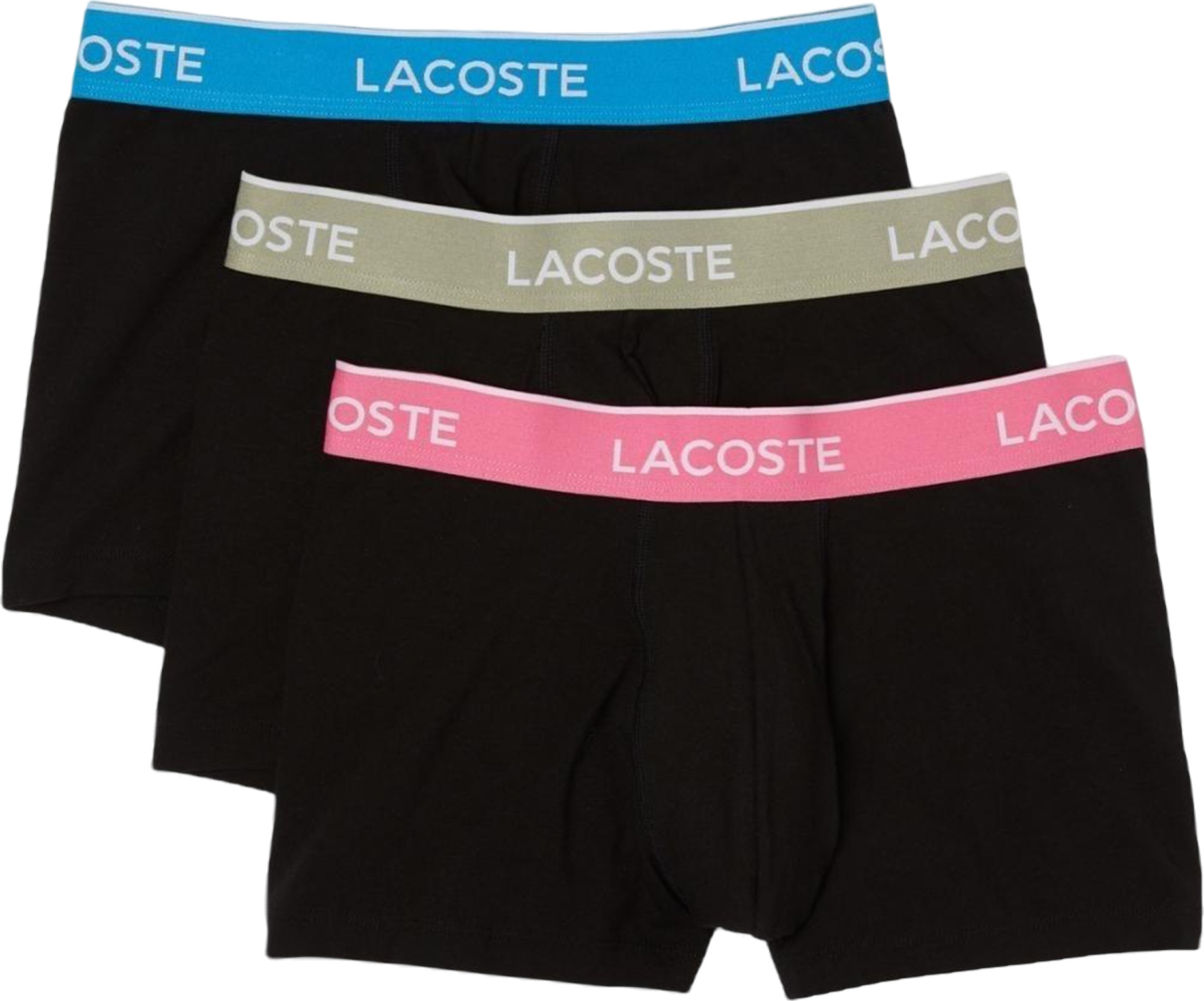 

Комплект трусов мужских Lacoste Boxers (3P) черных L, Черный, Boxers (3P)
