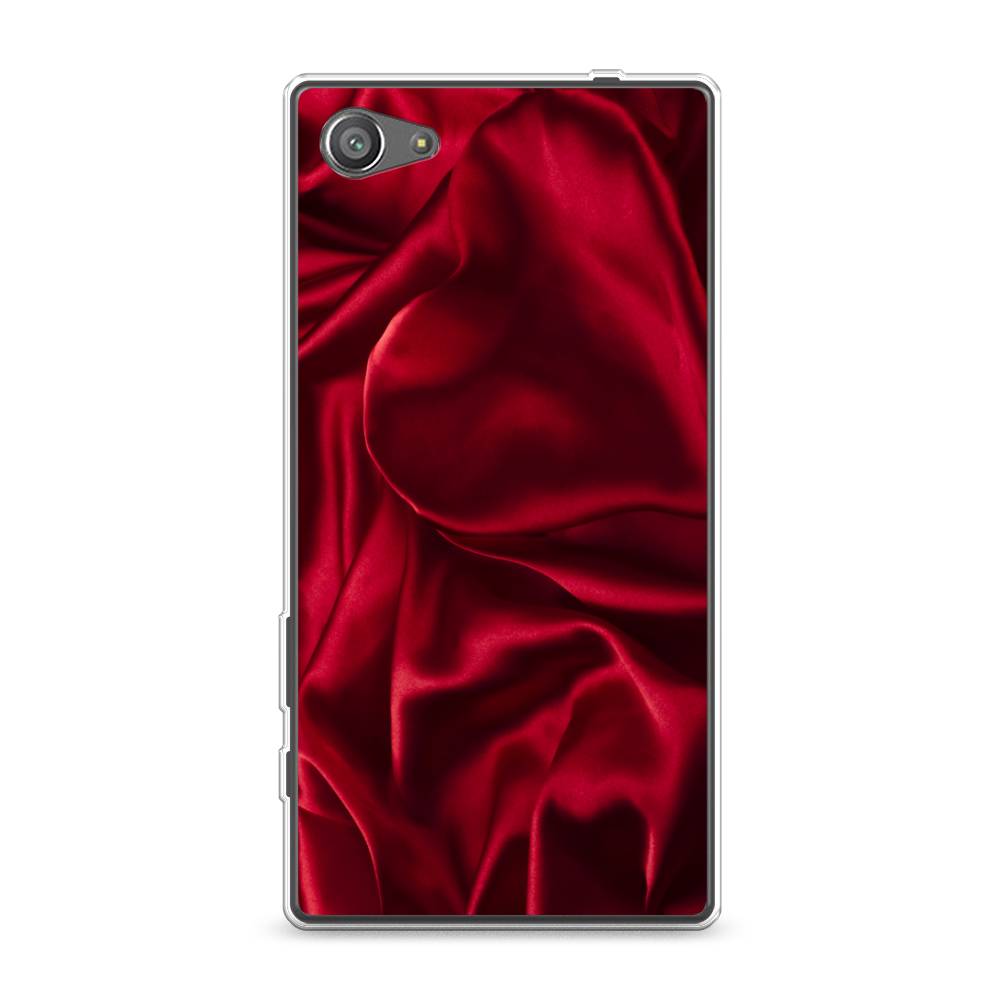 

Чехол Awog на Sony Xperia Z5 compact "Текстура красный шелк", Разноцветный, 52250-3