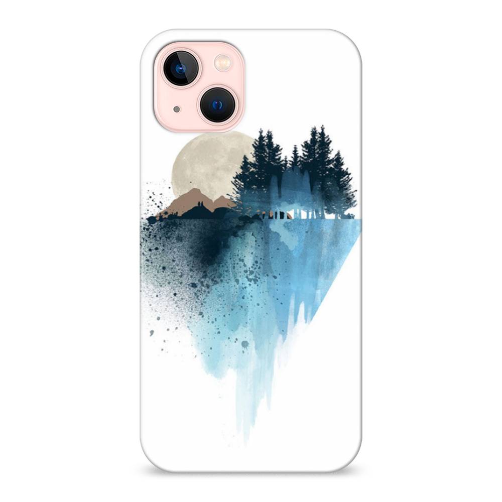 

Пластиковый чехол "Горы 5" на Apple iPhone 13, 14220-3