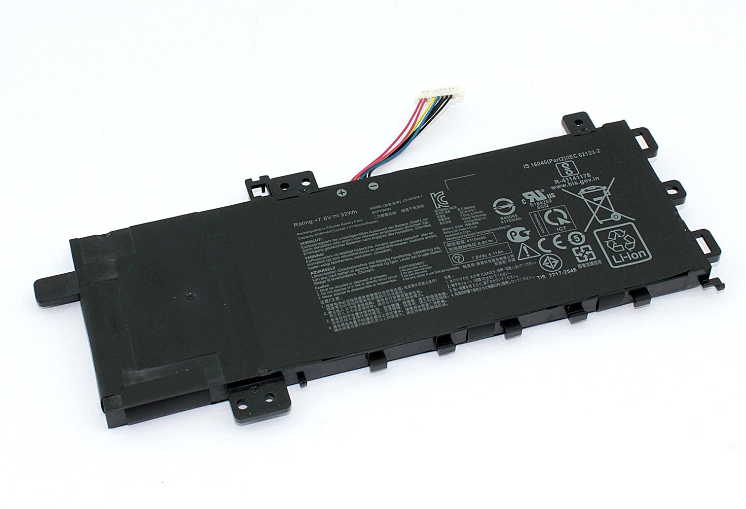 

Аккумулятор для ноутбука Asus VivoBook S412UA C21N1818 7.6V 32Wh