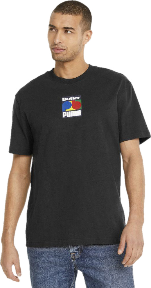 

Футболка мужская PUMA X Butter Goods Graphic Men'S Tee черная S, Черный, X Butter Goods Graphic Men'S Tee