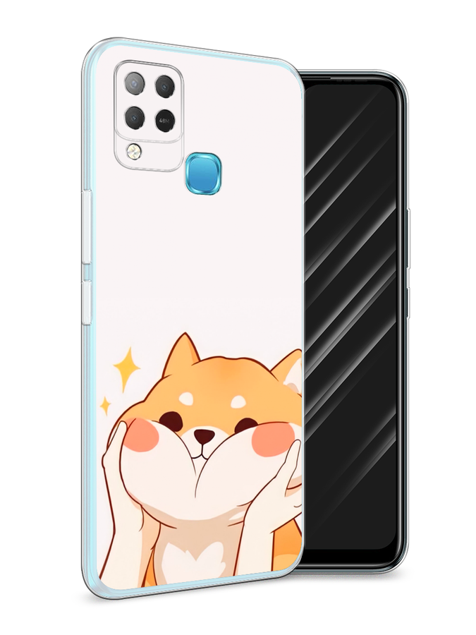 

Чехол Awog на Infinix HOT 10S "Сладкий песик", Разноцветный, 3100250-1
