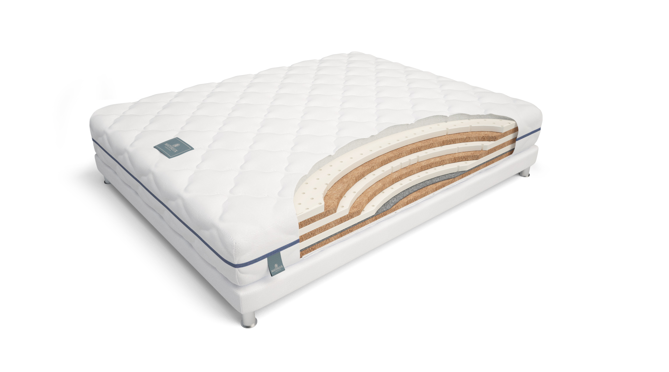 

Матрас Materlux Sanremo 160х190, Белый, Sanremo