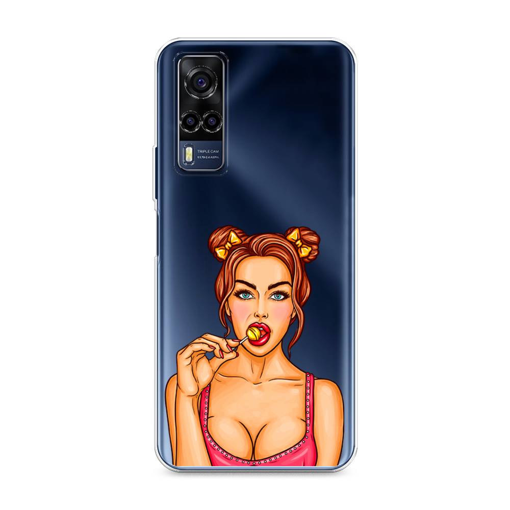 

Чехол Awog на Vivo Y53s 4G "Вкусный леденец", Разноцветный