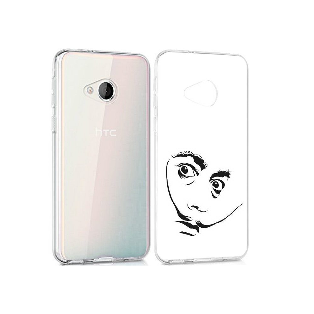 

Чехол MyPads Tocco для HTC U Play мужчина с длинными усами, Прозрачный, Tocco