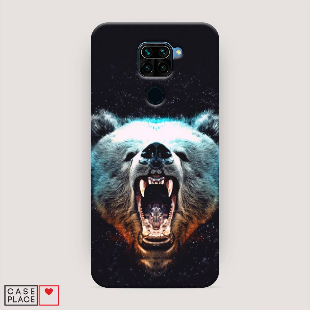 

Пластиковый чехол "Медведь" на Xiaomi Redmi 10X 4G, 38220-1