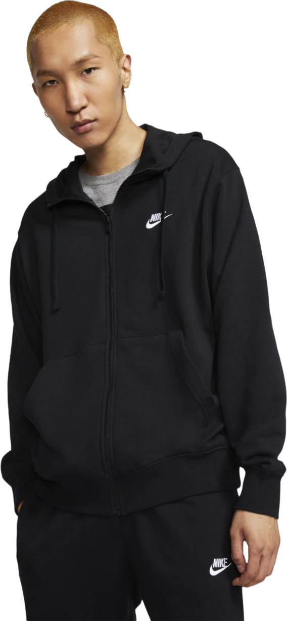 Толстовка мужская Nike M Sportswear Club Hoodie Full Zip черная 3XL 10849₽