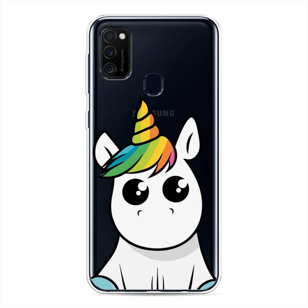 

Силиконовый чехол "Глазастый единорог" на Samsung Galaxy M30s, Глазастый единорог