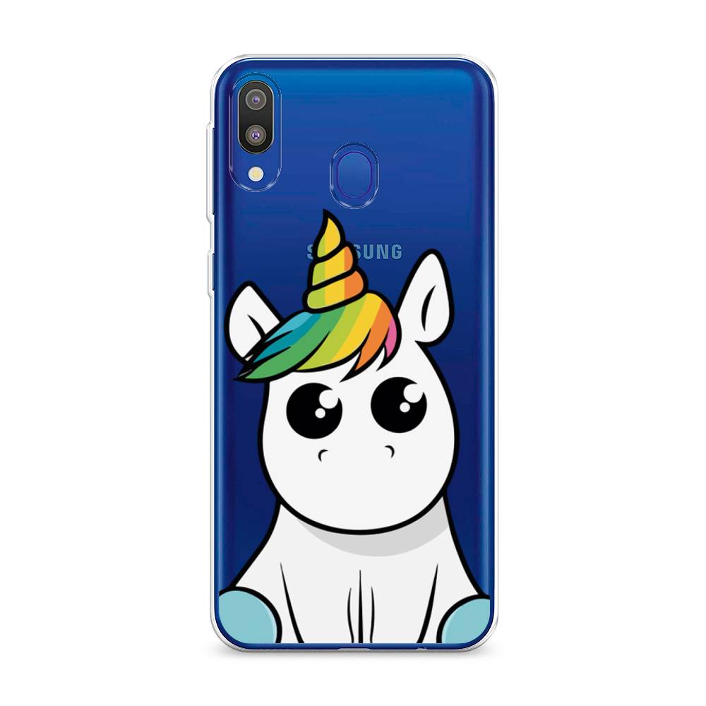 

Силиконовый чехол "Глазастый единорог" на Samsung Galaxy M20, Глазастый единорог