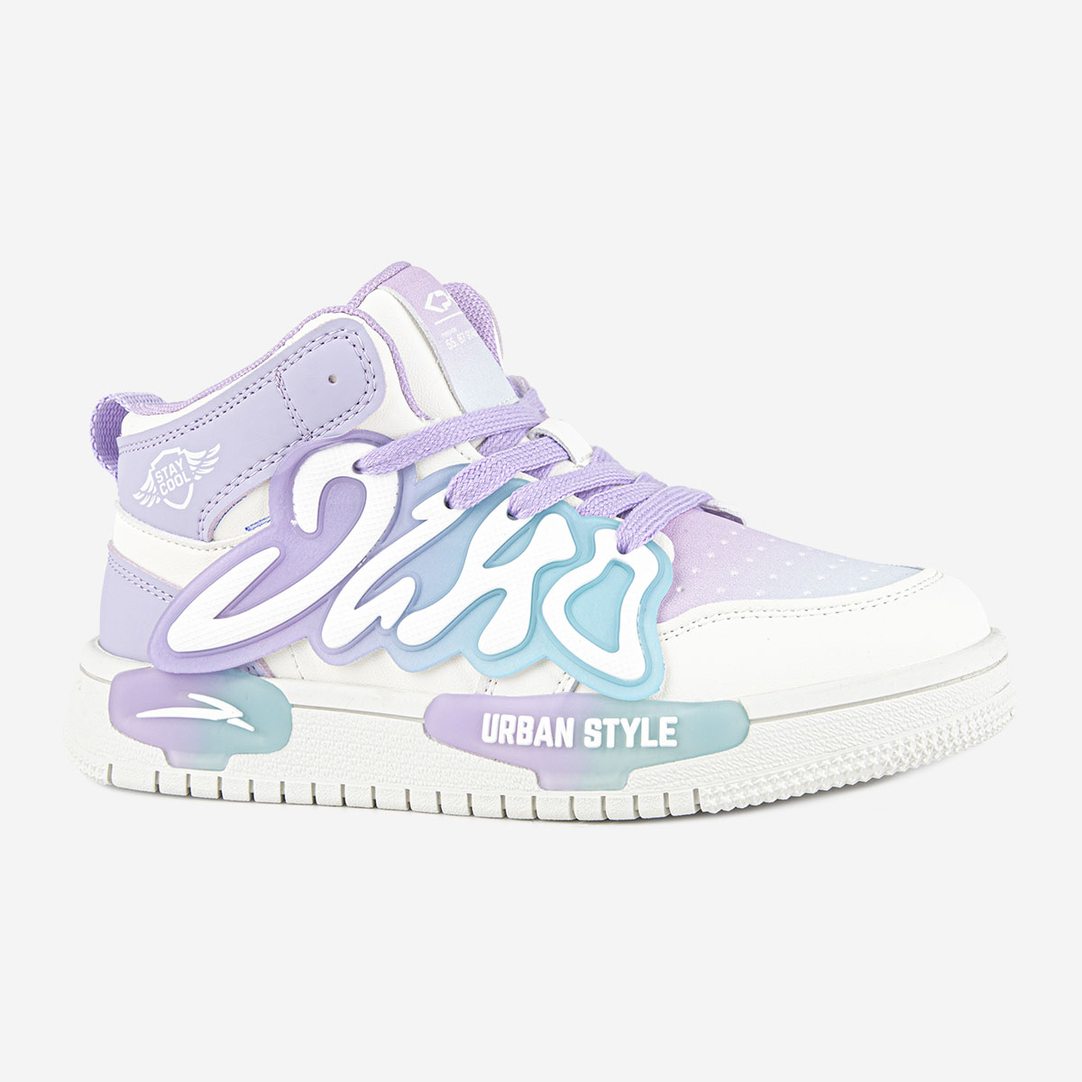 

Кроссовки Kapika 73943, бежевый-сирень, 37, Бежевый;фиолетовый, 73943