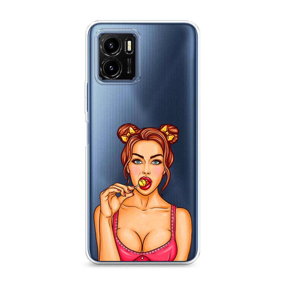 

Чехол Awog на Vivo Y15s "Вкусный леденец", Разноцветный
