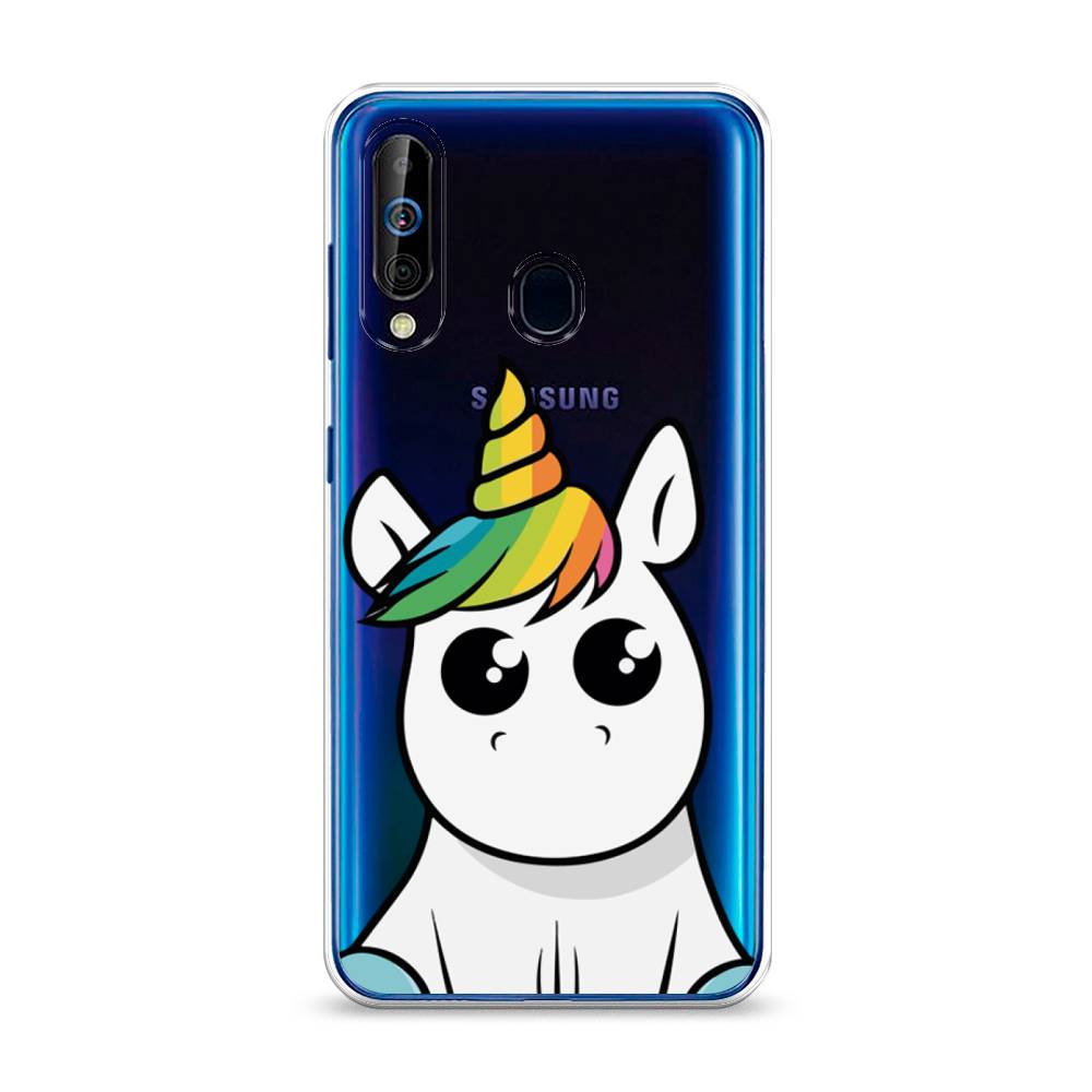 

Силиконовый чехол "Глазастый единорог" на Samsung Galaxy A60, Глазастый единорог
