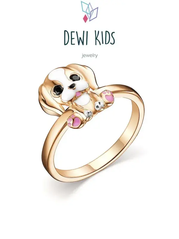 Кольцо из серебра р.13 DEWI KIDS 901012091, фианит