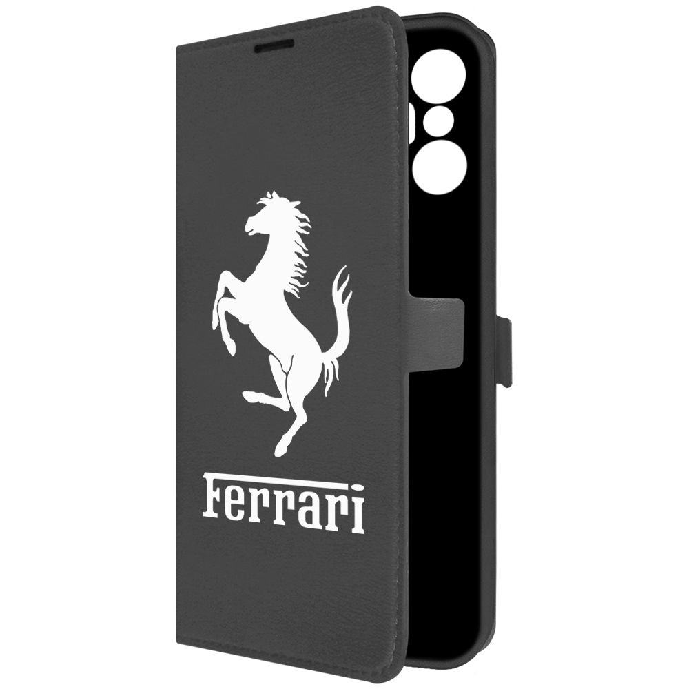 

Чехол-книжка Krutoff Eco Book для Infinix Hot 20S Ferrari черный