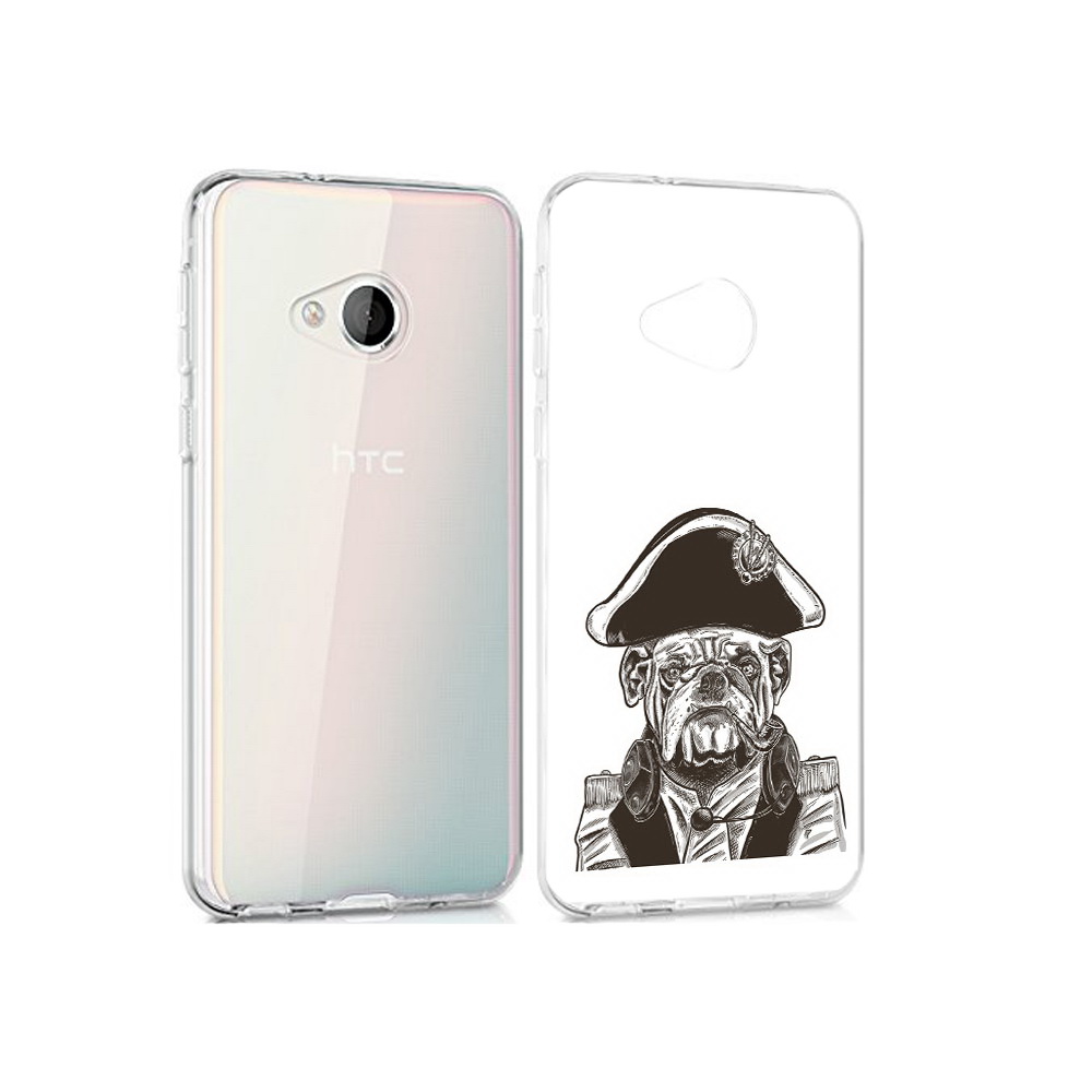 

Чехол MyPads Tocco для HTC U Play мопс генерал, Прозрачный, Tocco