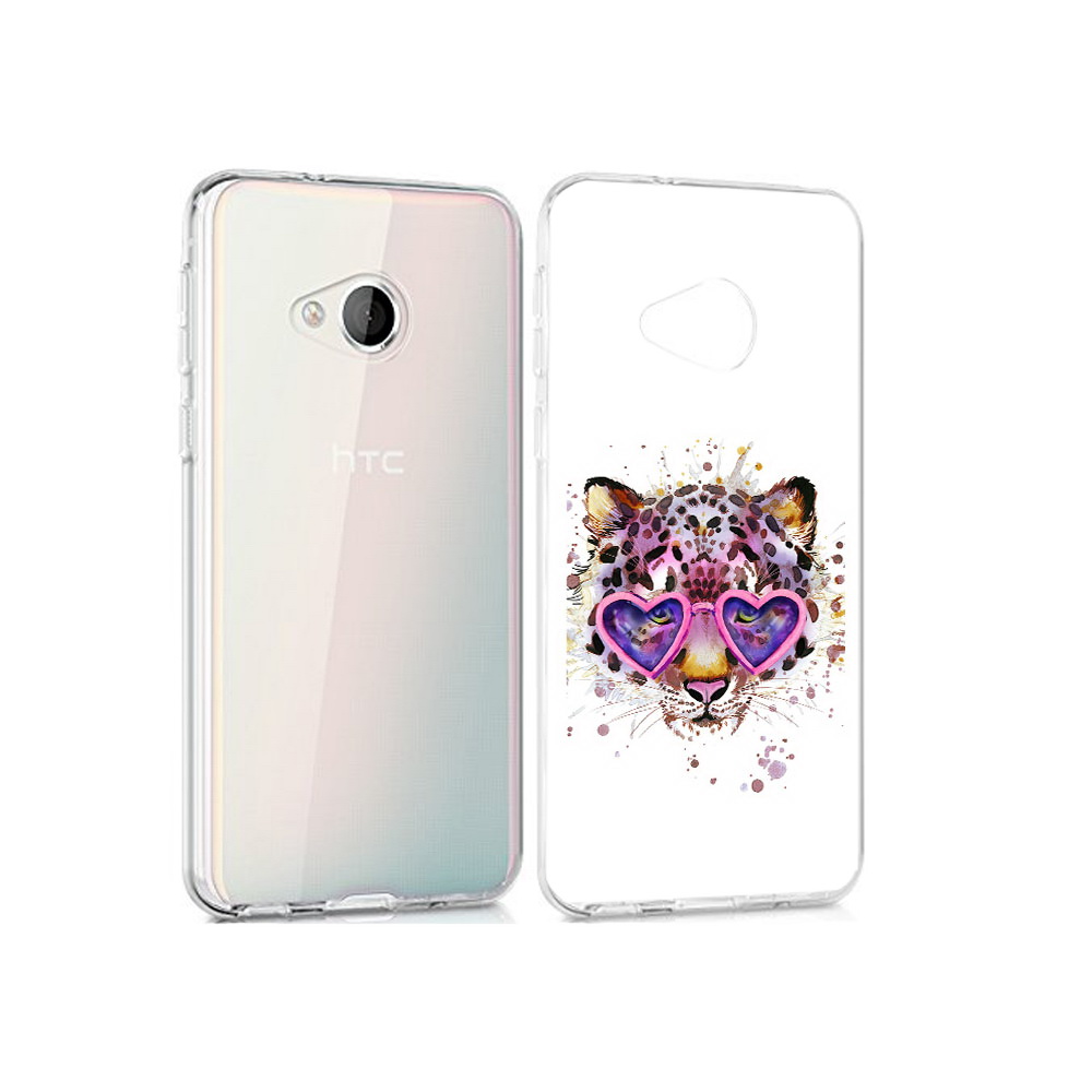 

Чехол MyPads Tocco для HTC U Play модный леопард, Прозрачный, Tocco
