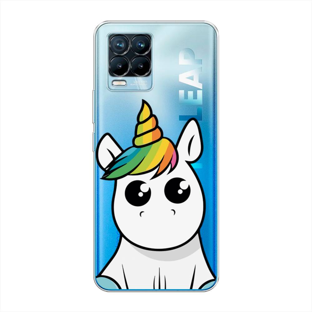 

Силиконовый чехол "Глазастый единорог" на Realme 8 Pro, Глазастый единорог