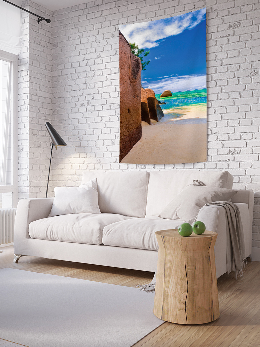 

Вертикальное фотопанно на стену JoyArty Дивные постройки 100x150 см, Дивные постройки