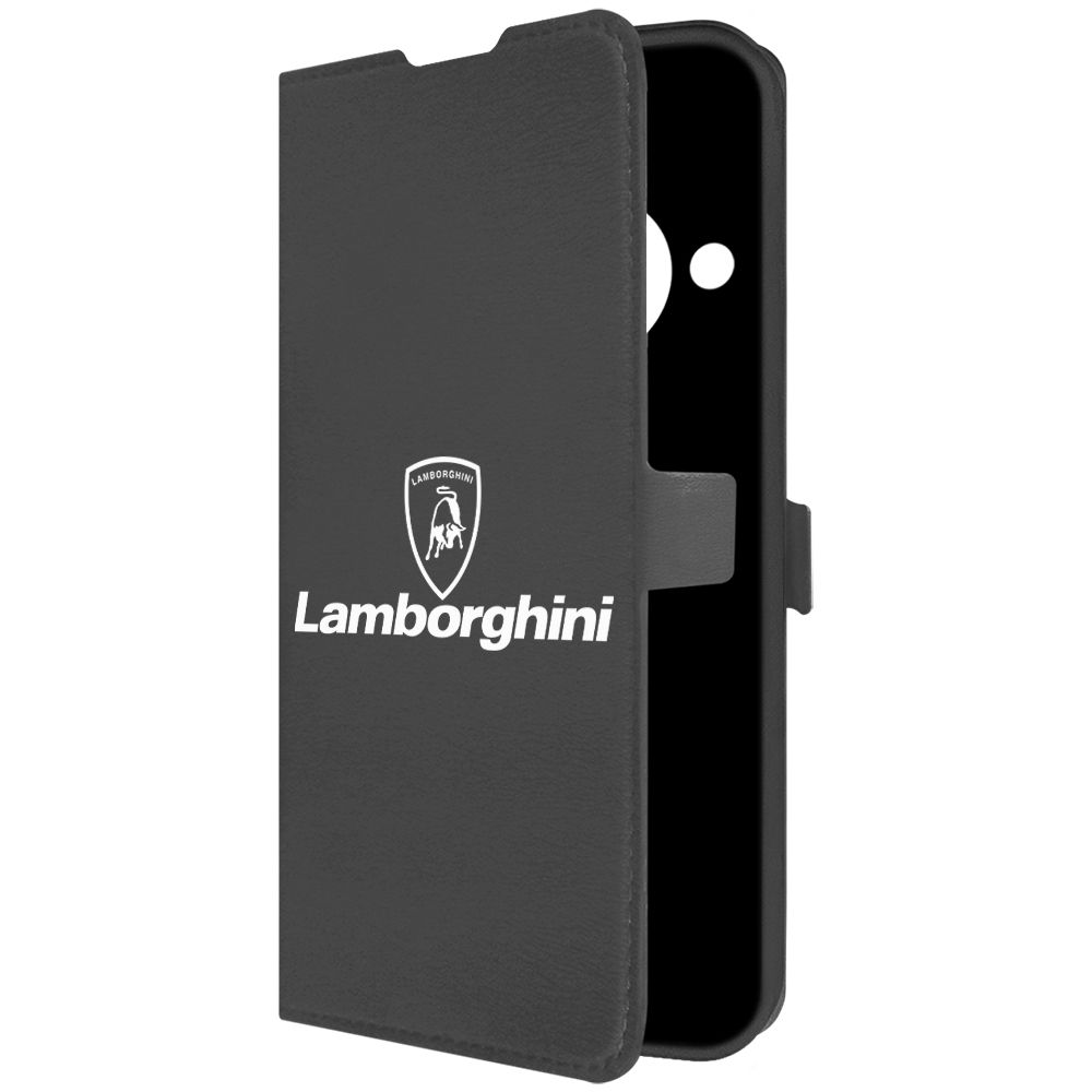 

Чехол-книжка Krutoff Eco Book для Honor X9a Lamborghini черный