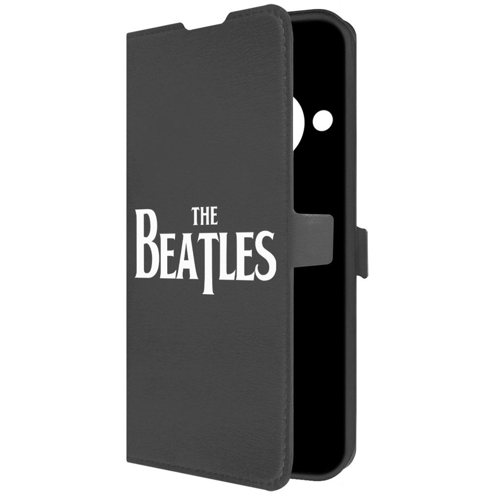 

Чехол-книжка Krutoff Eco Book для Honor X9a Beatles (Битлз) (черный)