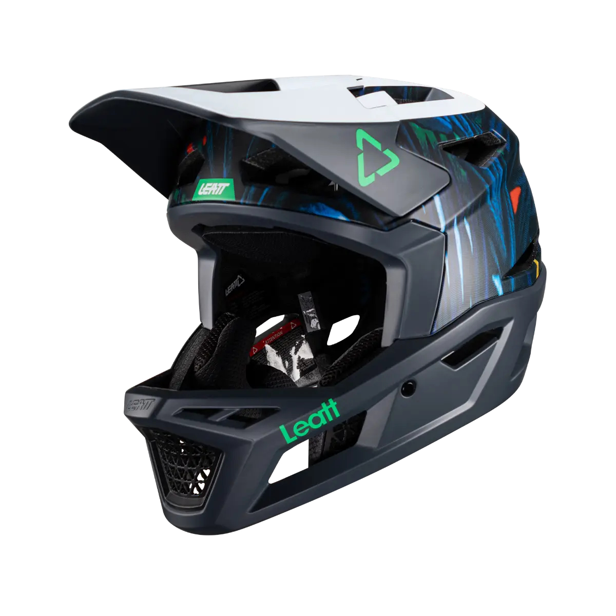 

Велошлем Leatt MTB Gravity 4.0 Helmet, Jungle, S, 2024 (1024120160), Белый;синий