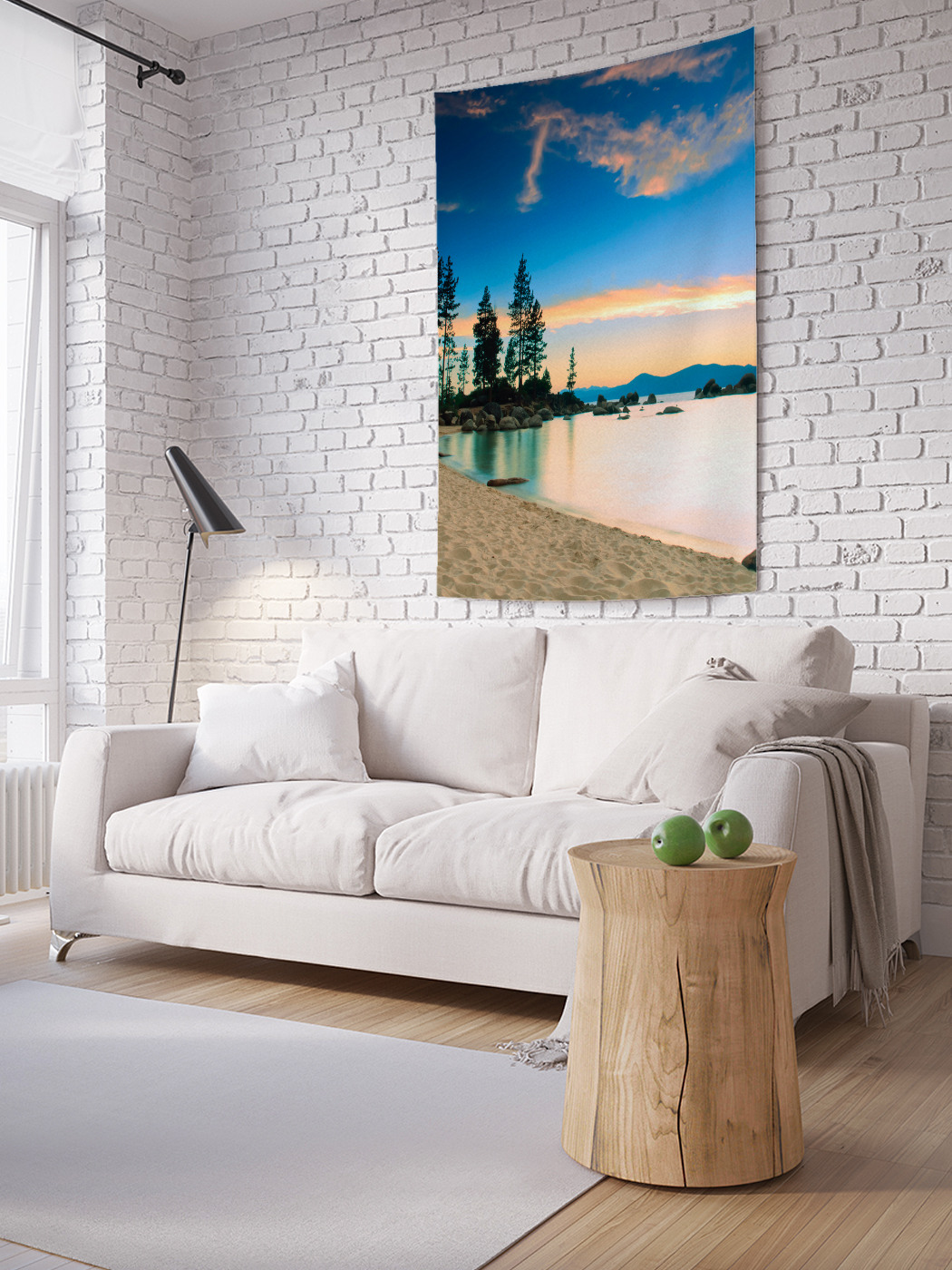 

Вертикальное фотопанно на стену JoyArty Спящий пляж 100x150 см, Спящий пляж