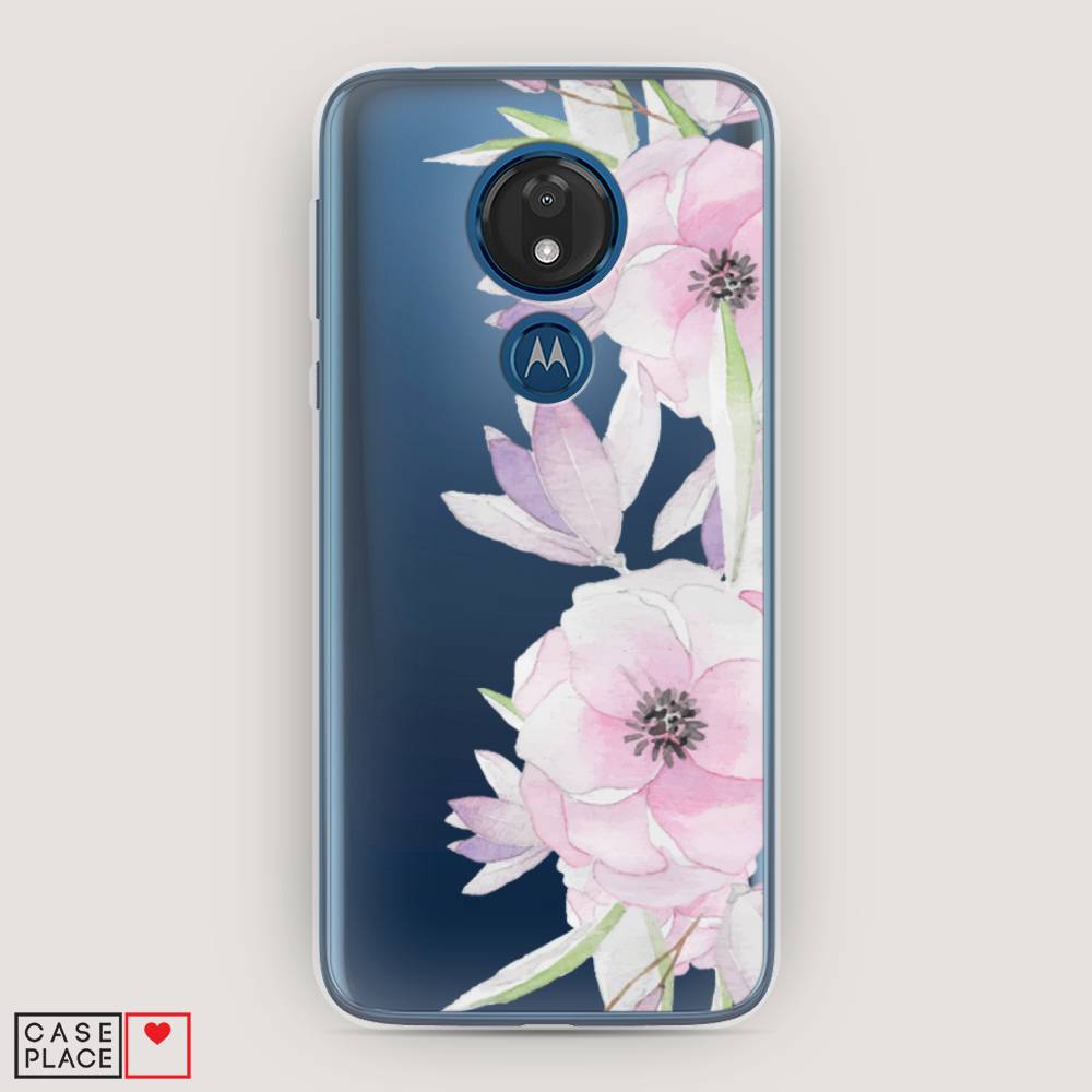 

Чехол Awog на Motorola Moto G7 / Моторола Мото G7 "Нежные анемоны", Разноцветный, 241150-8