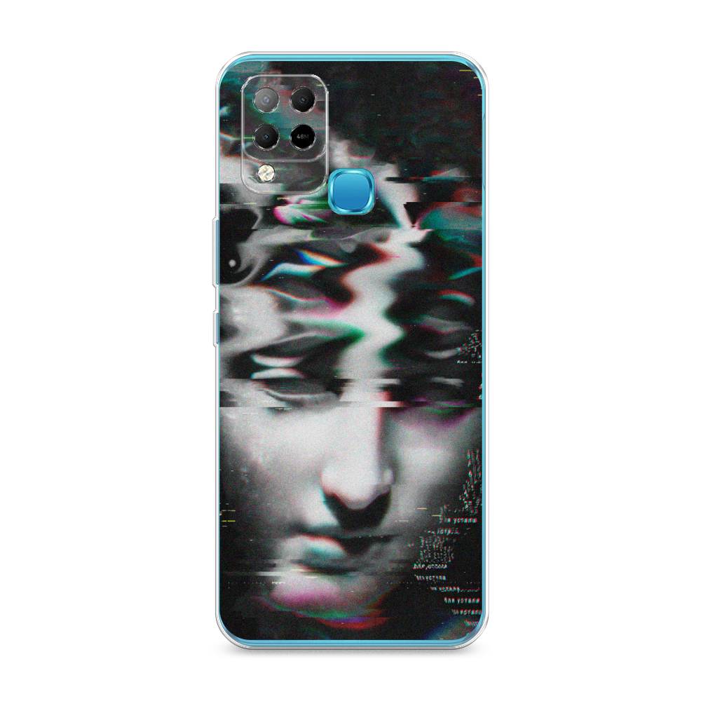 

Чехол Awog на Infinix HOT 10S "Glitch Art", Разноцветный, 3100250-9