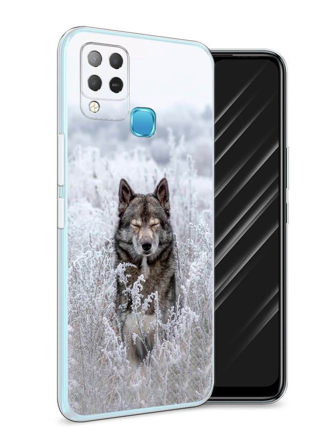 

Чехол Awog на Infinix HOT 10S "Волк в поле", Разноцветный, 3100250-1