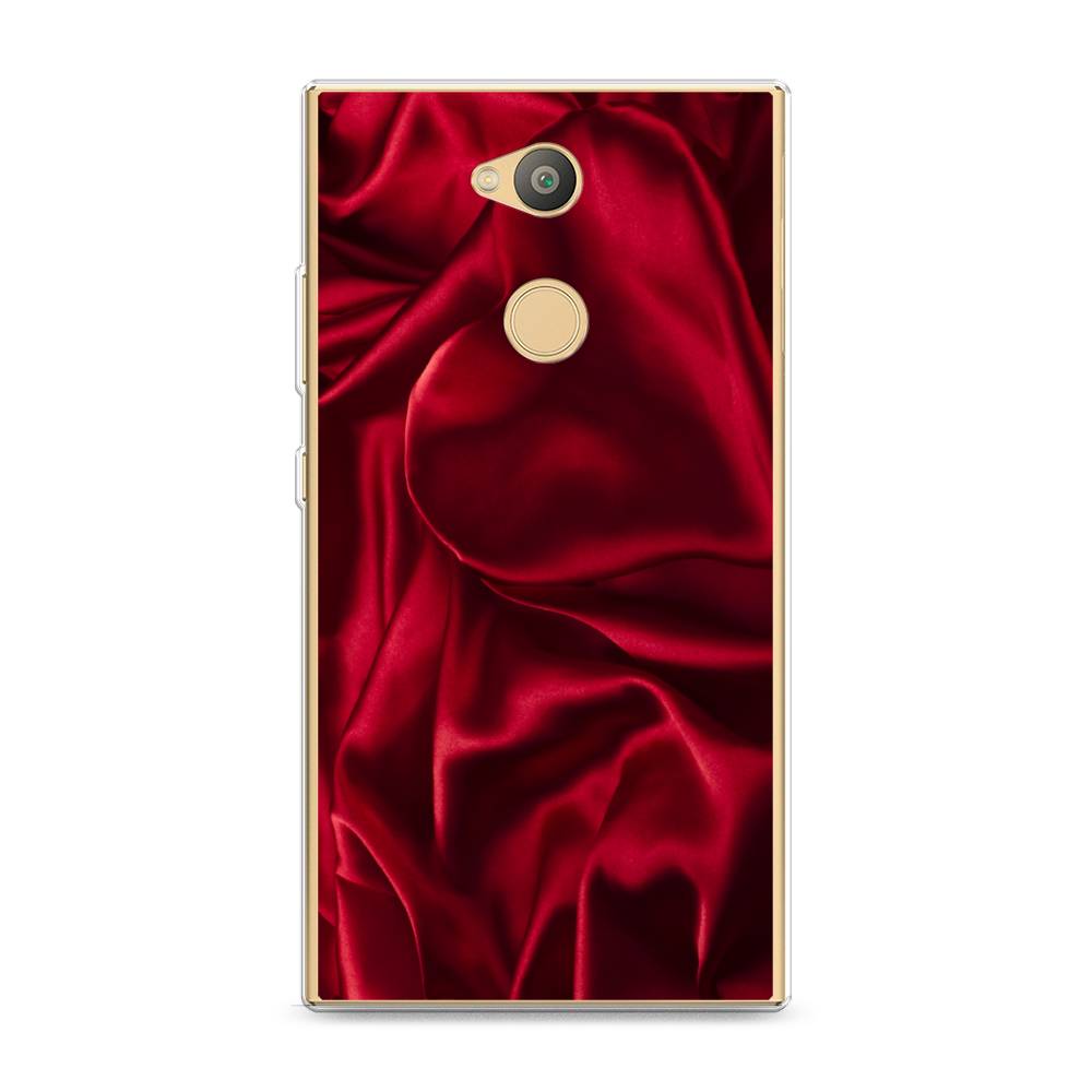 

Чехол Awog на Sony Xperia L2 "Текстура красный шелк", Разноцветный, 53450-3