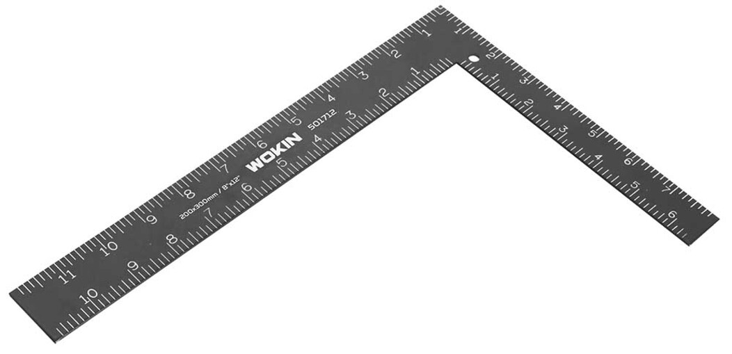 

Угольник алюминиевый WOKIN, 501724, 400 х 600 х 2 мм