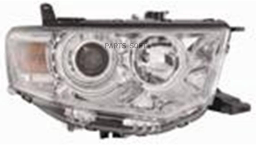 

Фара Прав Mitsubishi: Pajero Sport / L200 - 01/09- Линзован Depo арт. 214-1197R-LD-EM