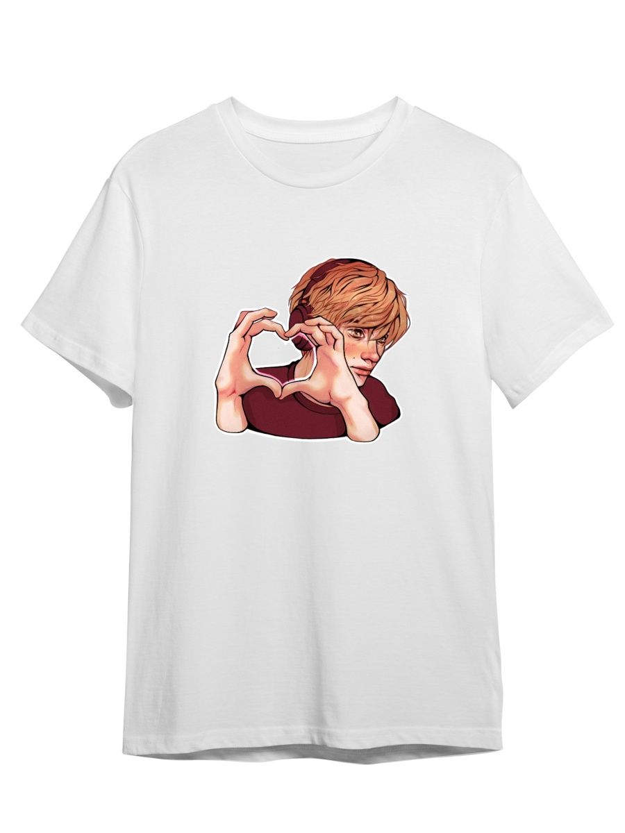 

Футболка унисекс СувенирShop Дипинс/Deepins/JojoHF 34 белая 5XL, "Дипинс/Deepins/JojoHF" 34