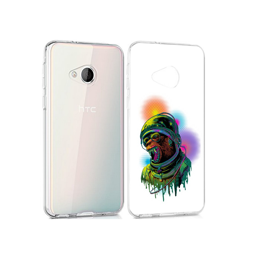 

Чехол MyPads Tocco для HTC U Play медведь космонавт, Прозрачный, Tocco