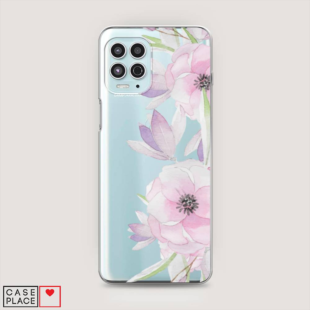 

Чехол Awog на Motorola Moto G100 "Нежные анемоны", Разноцветный, 241650-8