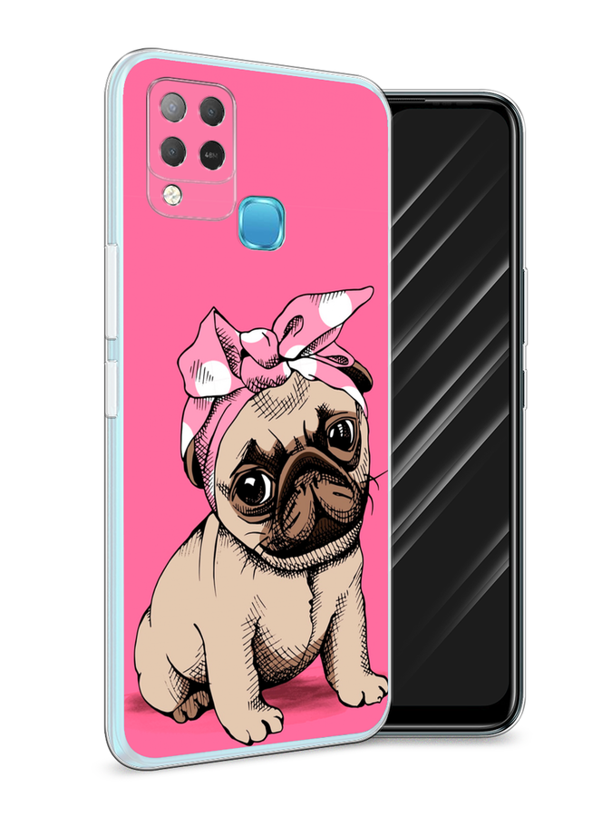 

Чехол Awog на Infinix HOT 10S "Dog Pin-Up", Разноцветный, 3100250-2