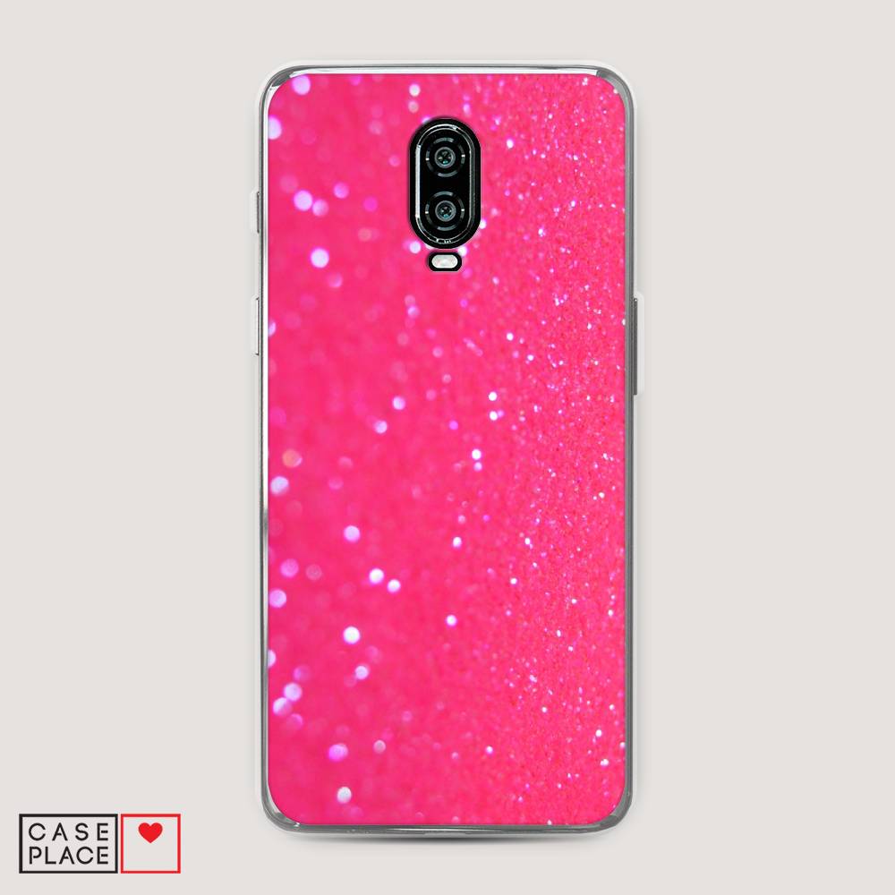 

Чехол Awog "Малиновые блестки рисунок" для Oneplus 6T