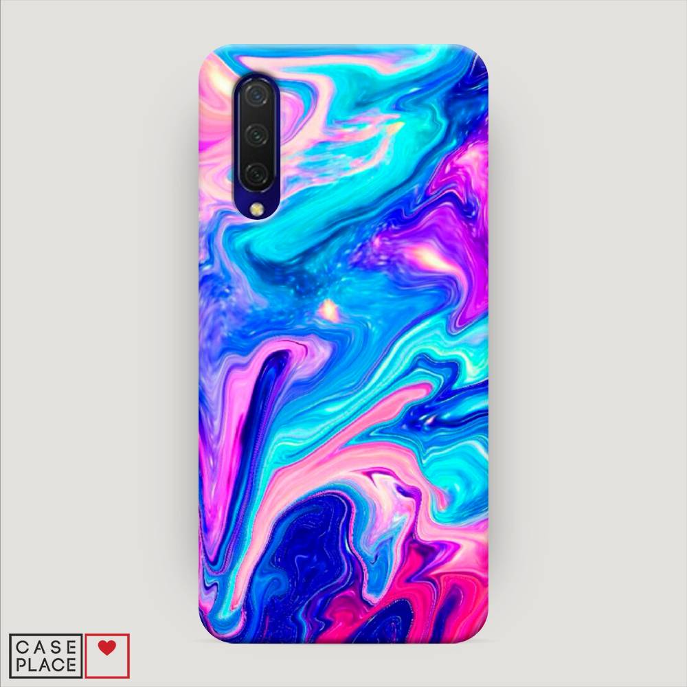 

Пластиковый чехол "Потеки краски" на Xiaomi Mi 9 Lite, 36720-7