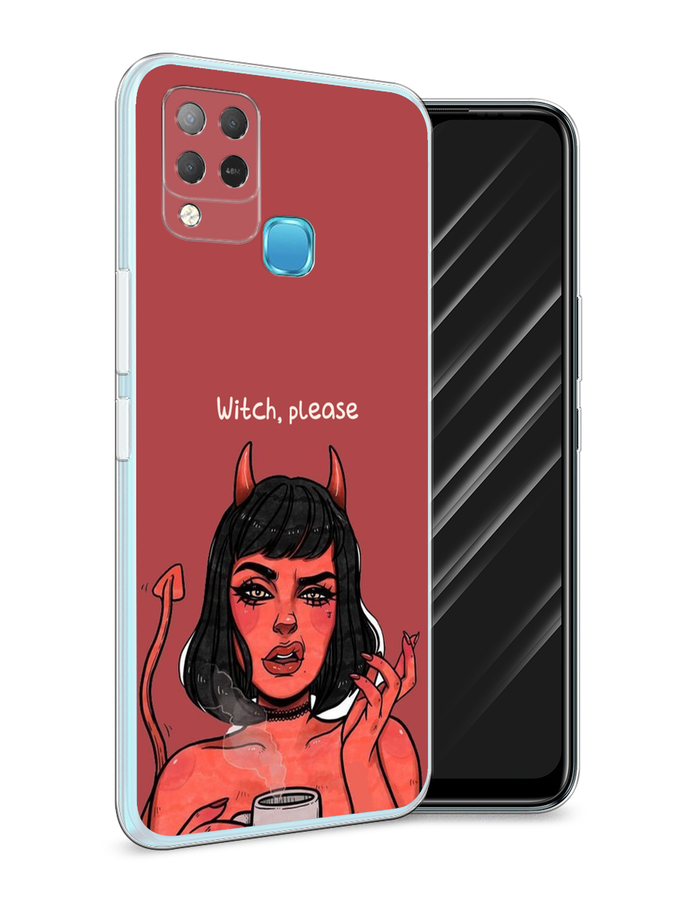 

Чехол Awog на Infinix HOT 10S "Evil Girl", Разноцветный, 3100250-6