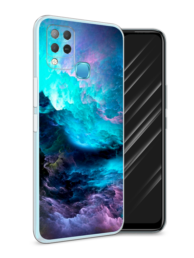 

Чехол Awog на Infinix HOT 10S "Бирюзовое небо", Разноцветный, 3100250-4