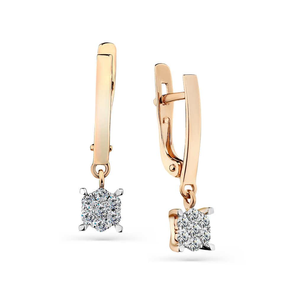 

Серьги из красного золота с бриллиантом Master Brilliant 2-108326-00-00, 2-108326-00-00