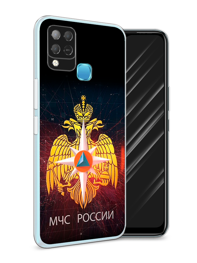 

Чехол Awog на Infinix HOT 10S "МЧС России", Разноцветный, 3100250-5