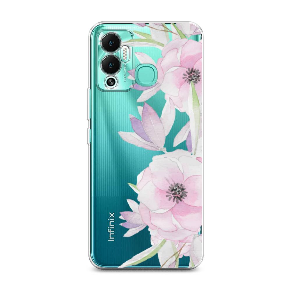 

Чехол Awog на Infinix Hot 12 Play "Нежные анемоны", Разноцветный, 3101750-8