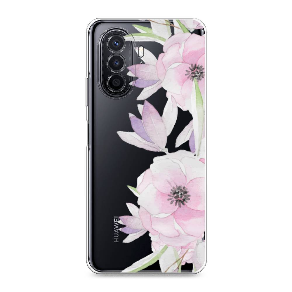 

Чехол Awog на Huawei Nova Y70 "Нежные анемоны", Разноцветный, 6109150-8