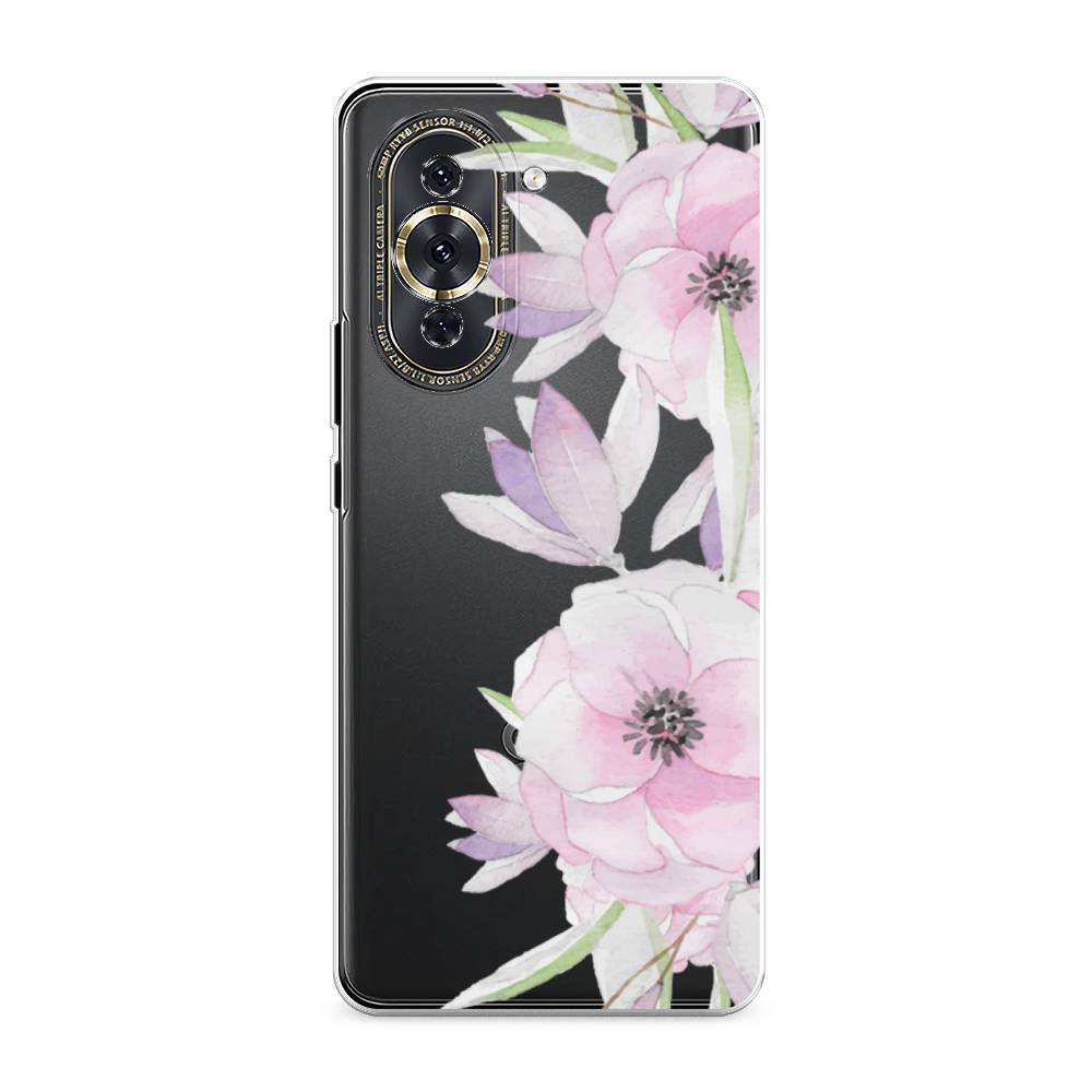 

Чехол Awog на Huawei Nova 10 Pro "Нежные анемоны", Разноцветный, 6109050-8