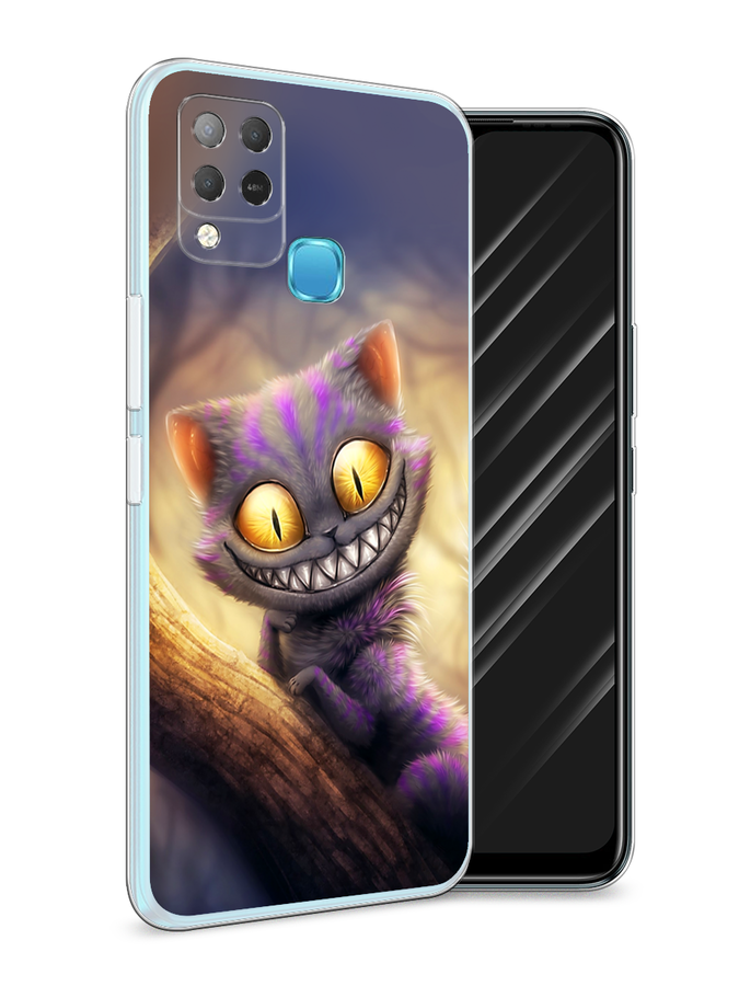 

Чехол Awog на Infinix HOT 10S "Cheshire Cat", Разноцветный, 3100250-1